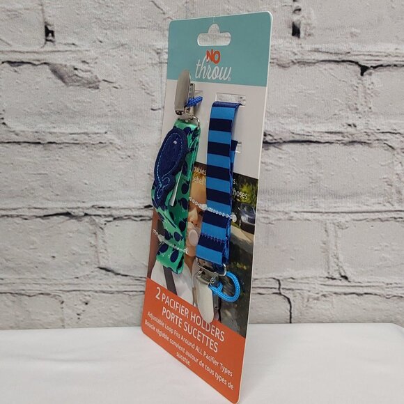 'NO~THROW' PACIFIER HOLDER 2 - PACK - Picture 4 of 16